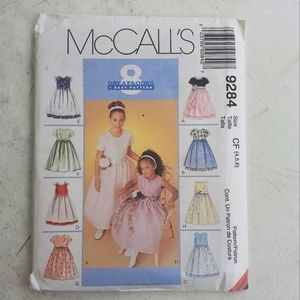 Girls dress pattern